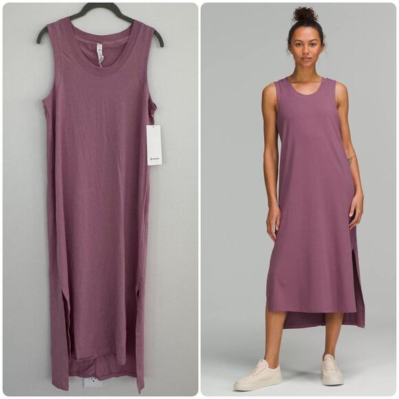 Lululemon All Yours Tank Maxi Dress in PKTP - Picture 1 of 7